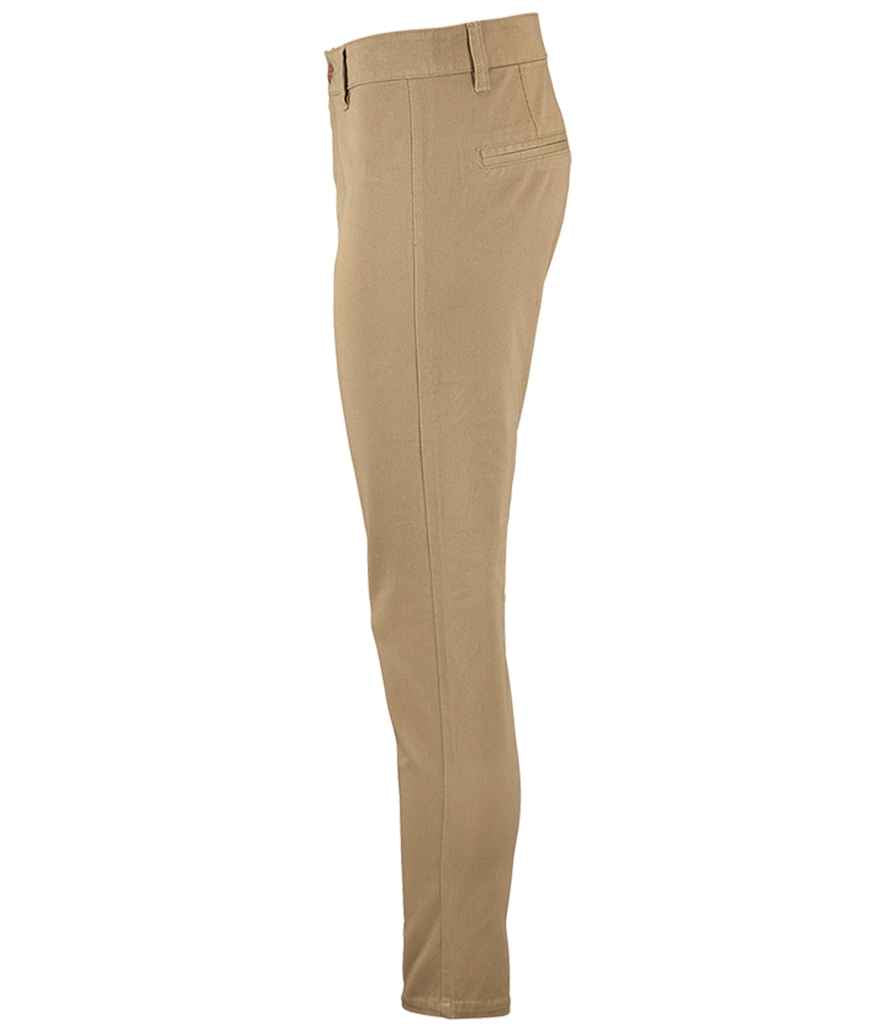 SOL'S Ladies Jules Chino Trousers | Chestnut