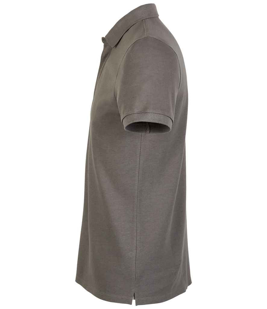 NEOBLU Owen Piqué Polo Shirt | Soft Grey