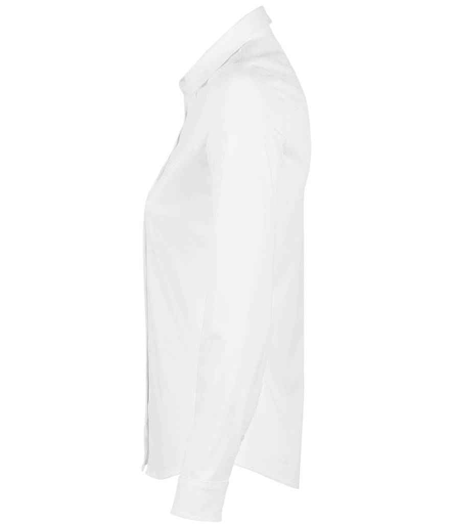 NEOBLU Ladies Balthazar Jersey Long Sleeve Shirt | Optic White