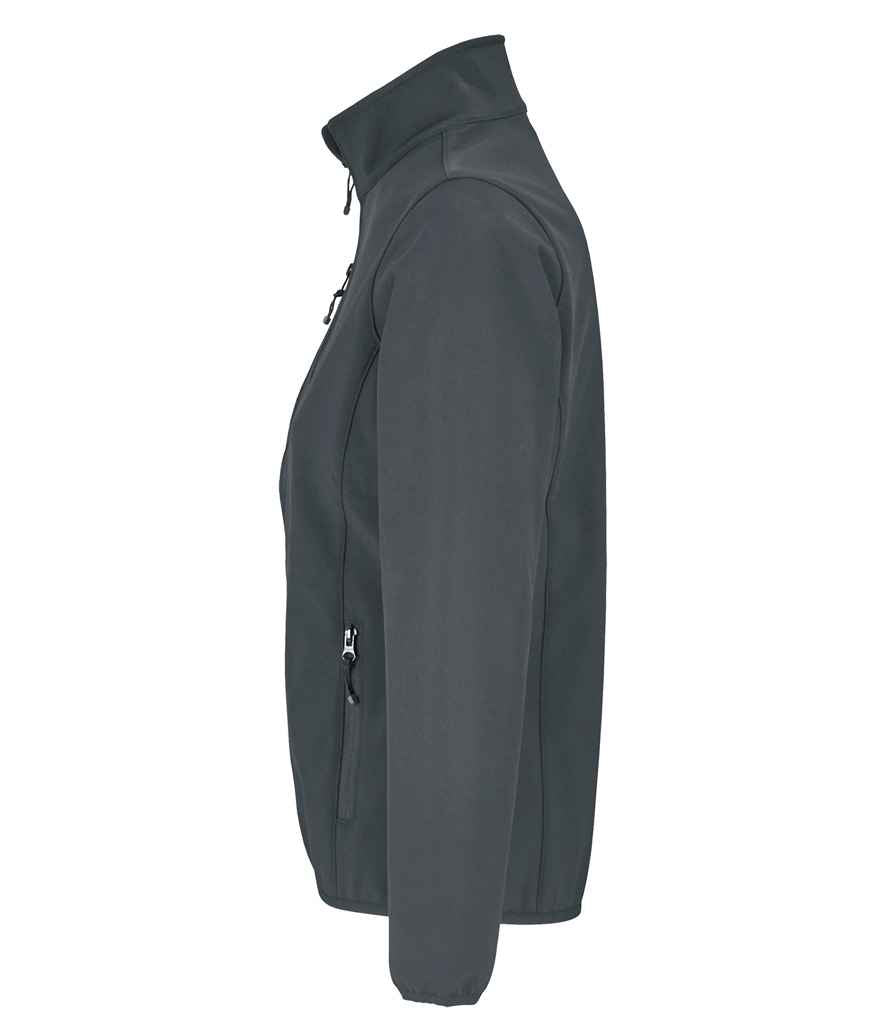 SOL'S Ladies Falcon Recycled Soft Shell Jacket | Charcoal