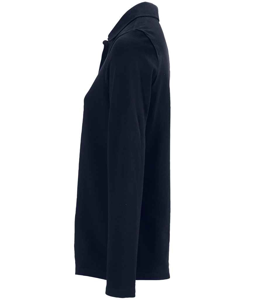 NEOBLU Ladies Owen Long Sleeve Piqué Polo Shirt | Night Blue