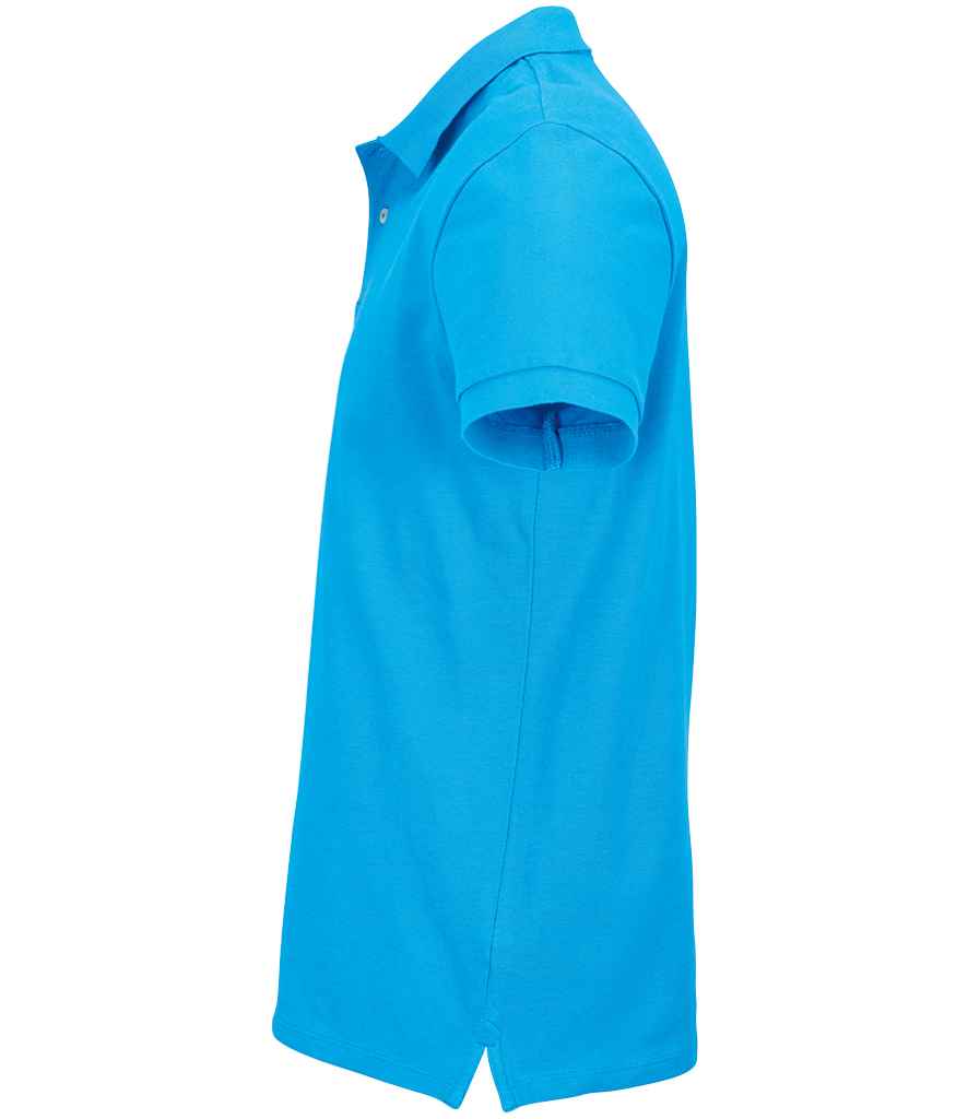 SOL'S Unisex Pacific Twin Piqué Polo Shirt | Aqua