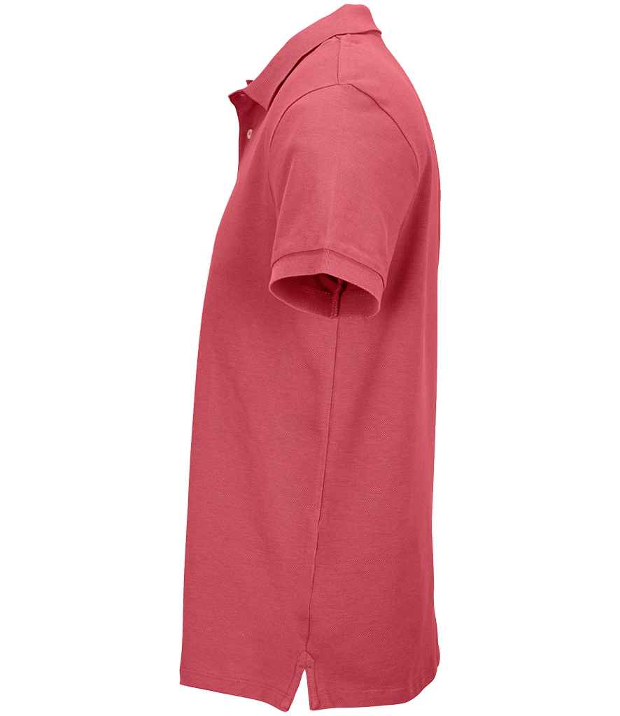 SOL'S Unisex Pacific Twin Piqué Polo Shirt | Folk Pink