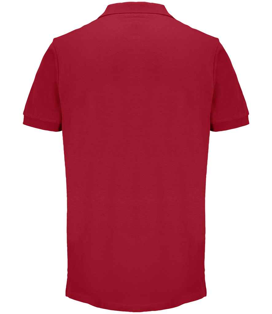 SOL'S Unisex Pacific Twin Piqué Polo Shirt | Folk Red