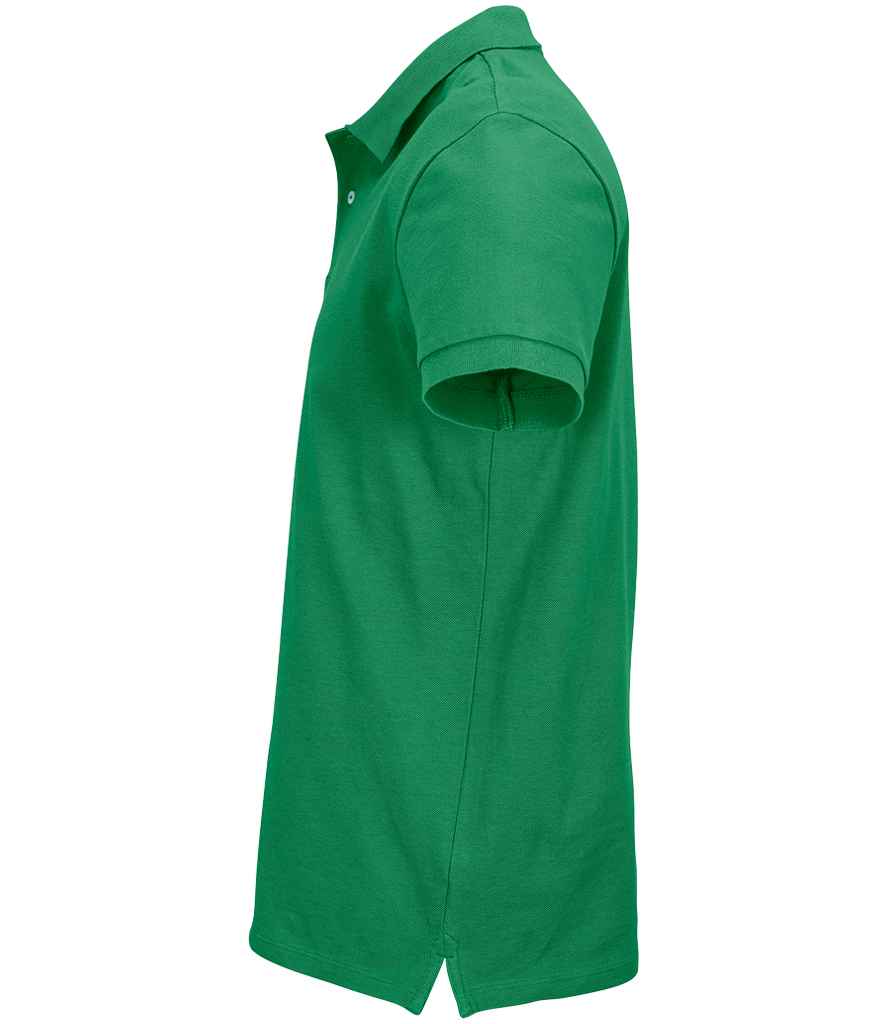 SOL'S Unisex Pacific Twin Piqué Polo Shirt | Kelly Green