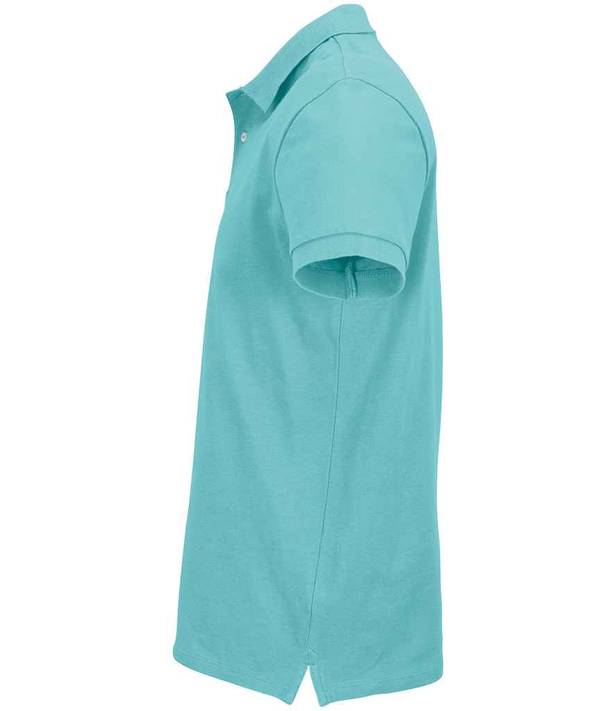 SOL'S Unisex Pacific Twin Piqué Polo Shirt | Pool Blue