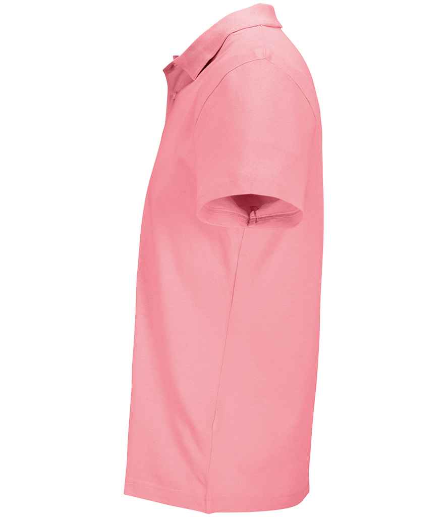 SOL'S Unisex Pulse Twin Piqué Polo Shirt | Candy Pink