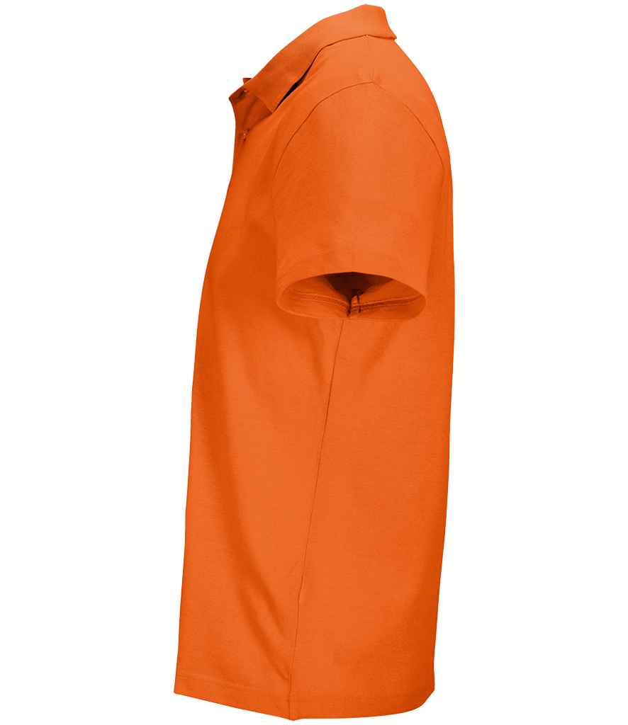 SOL'S Unisex Pulse Twin Piqué Polo Shirt | Orange