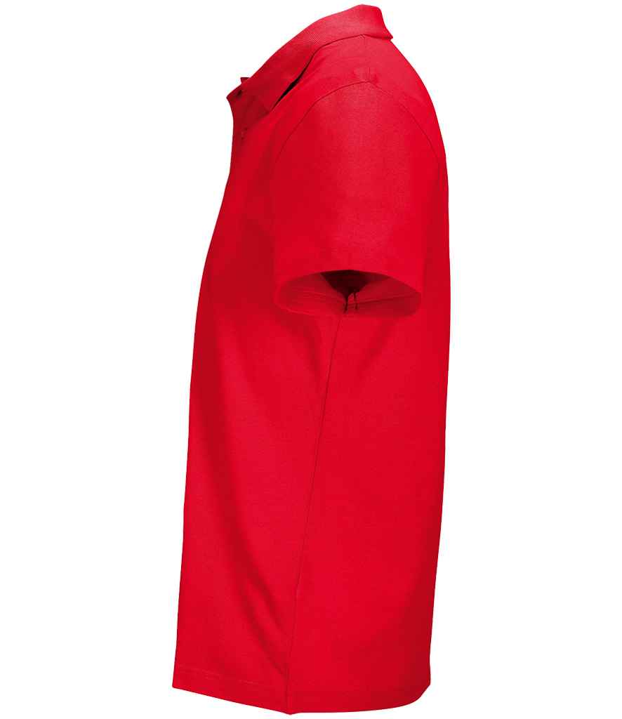 SOL'S Unisex Pulse Twin Piqué Polo Shirt | Red
