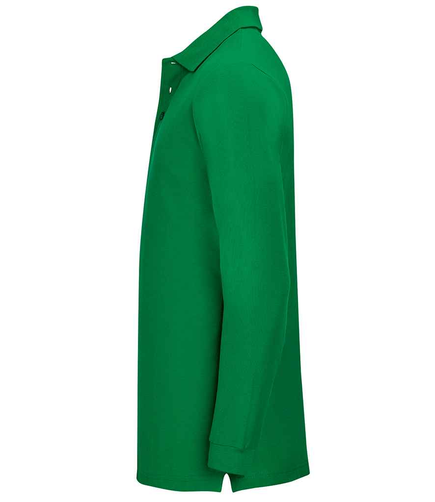 SOL'S Winter II Long Sleeve Cotton Piqué Polo Shirt | Kelly Green