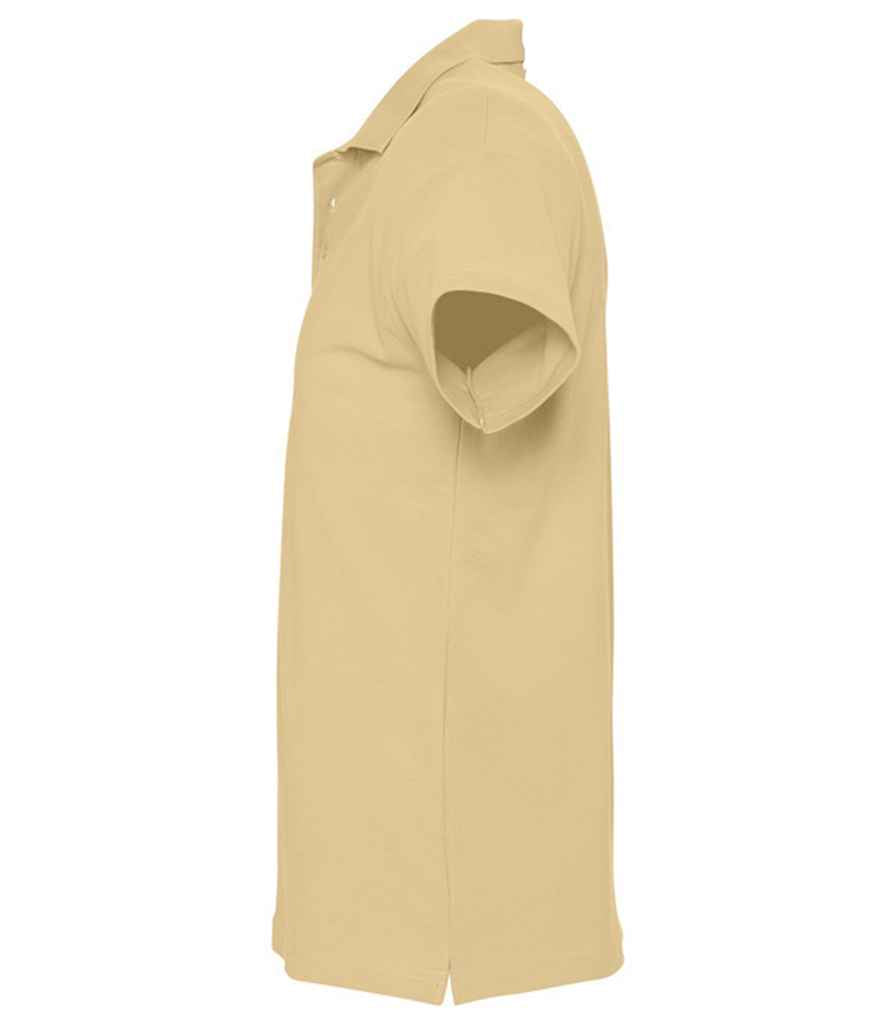 SOL'S Spring II Heavy Cotton Piqué Polo Shirt | Sand