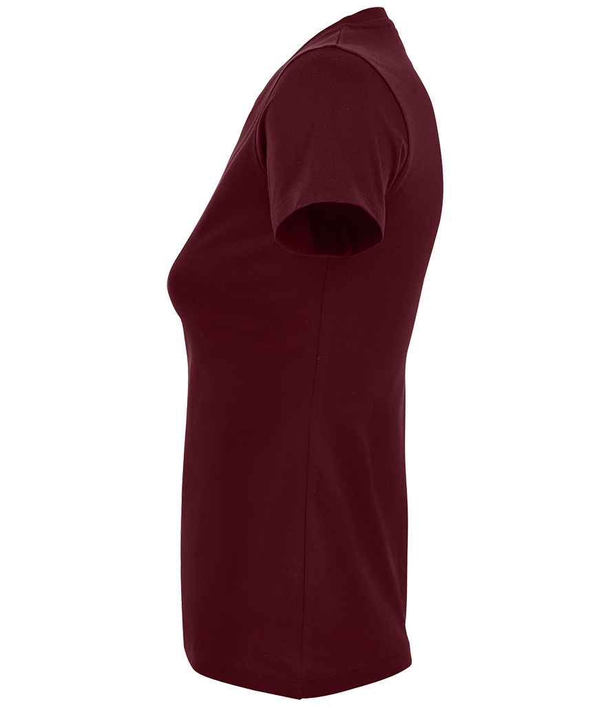 SOL'S Ladies Imperial Heavy T-Shirt | Burgundy