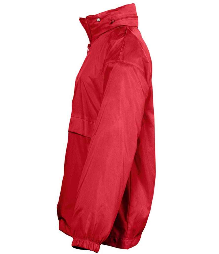 SOL'S Kids Surf Windbreaker Jacket | Red