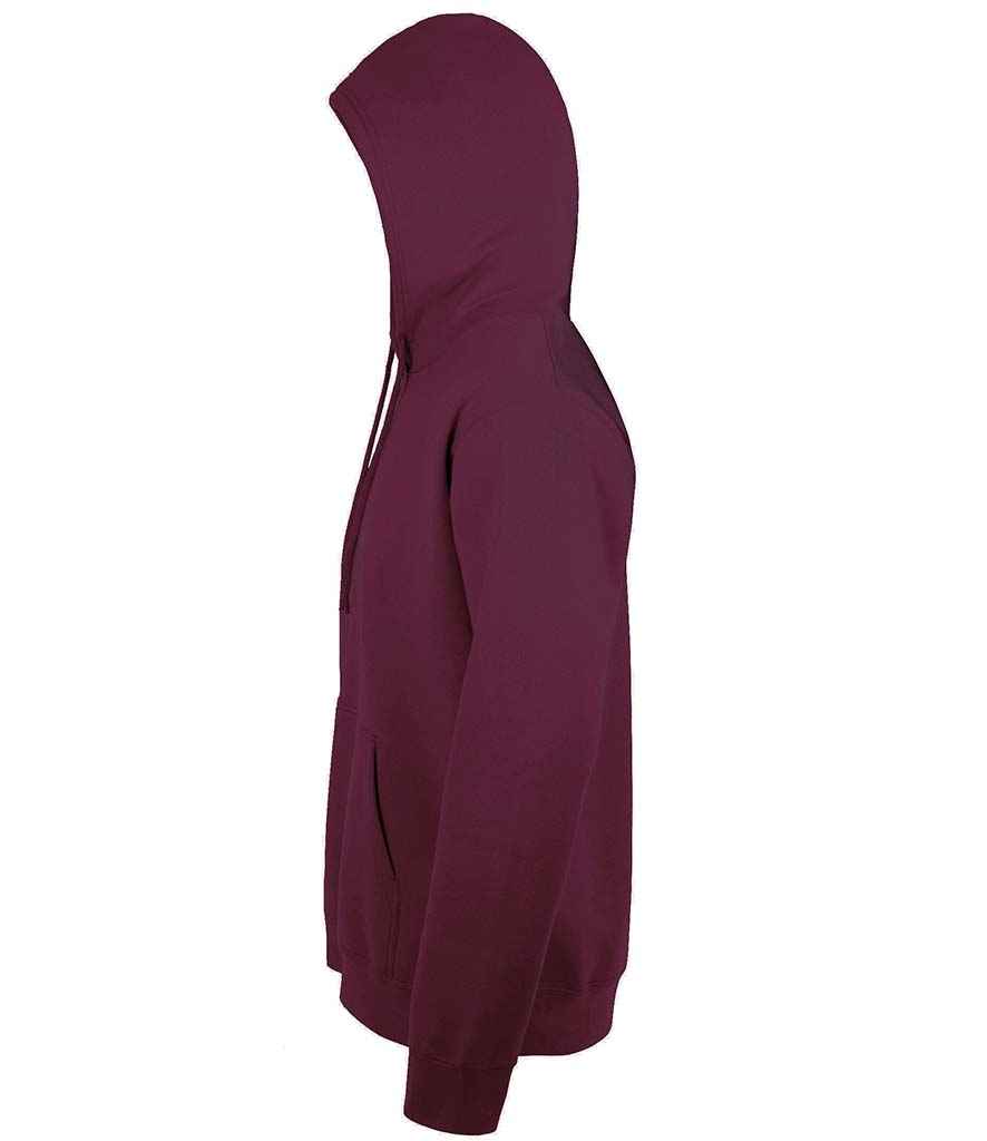 SOL'S Unisex Snake Hooded Sweatshirt | Burgundy