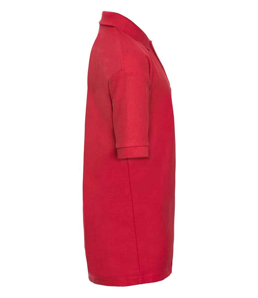 Russell Schoolgear Kids Poly/Cotton Piqué Polo Shirt | Bright Red