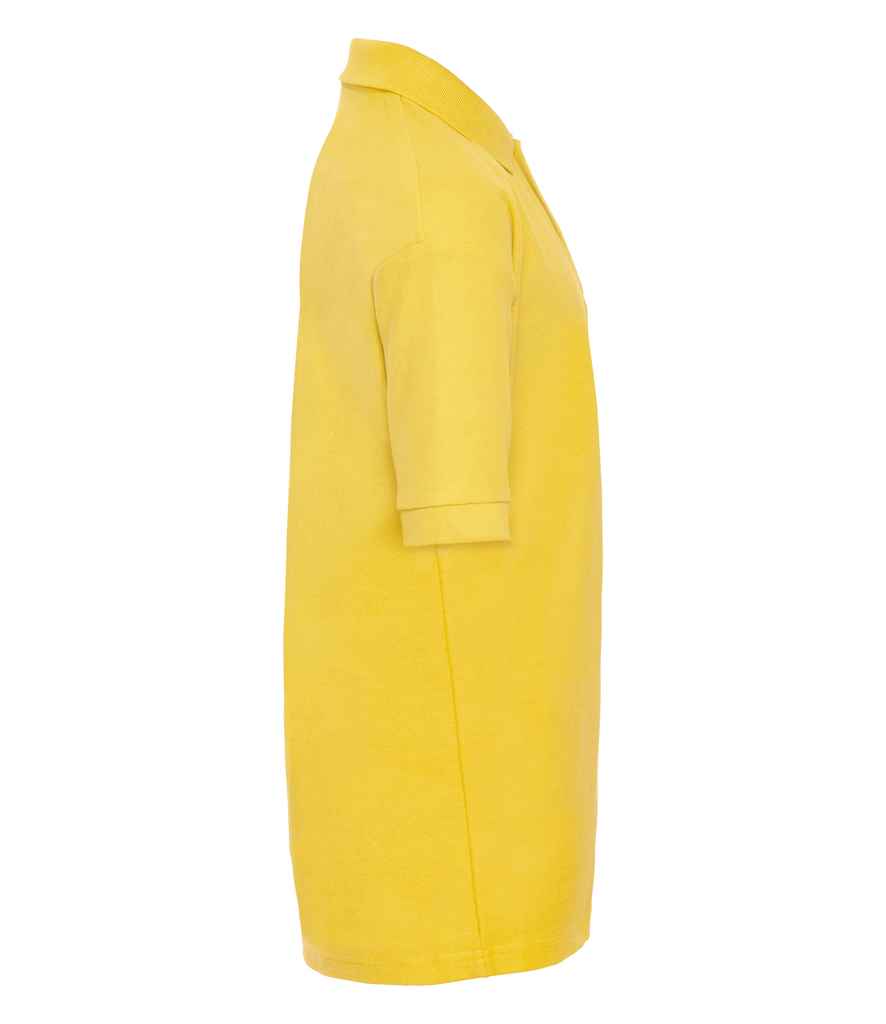 Russell Schoolgear Kids Poly/Cotton Piqué Polo Shirt | Yellow