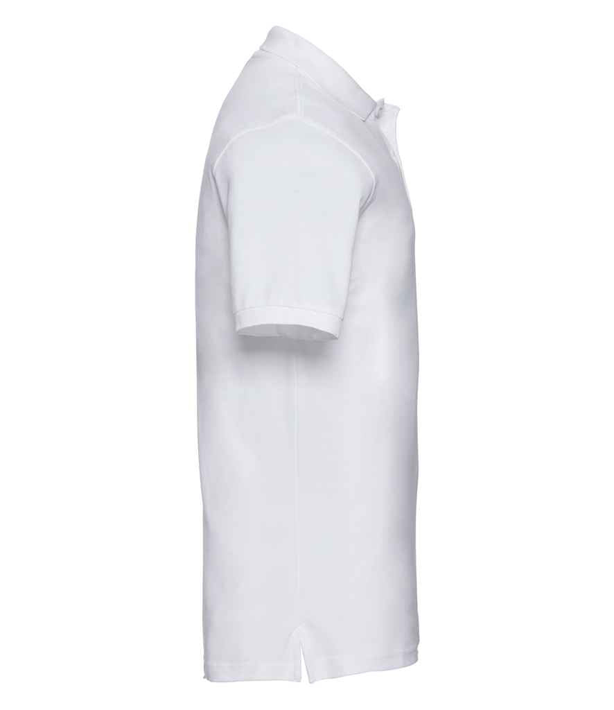 Russell Classic Cotton Piqué Polo Shirt | White