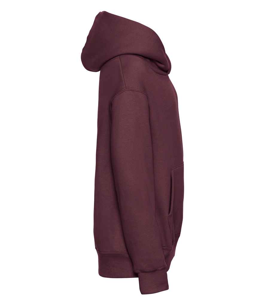 Russell Schoolgear Kids Hooded Sweatshirt | Burgundy