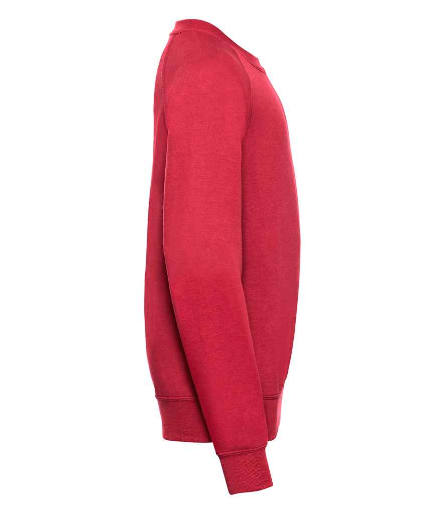 Russell Schoolgear Kids Raglan Sweatshirt | Classic Red