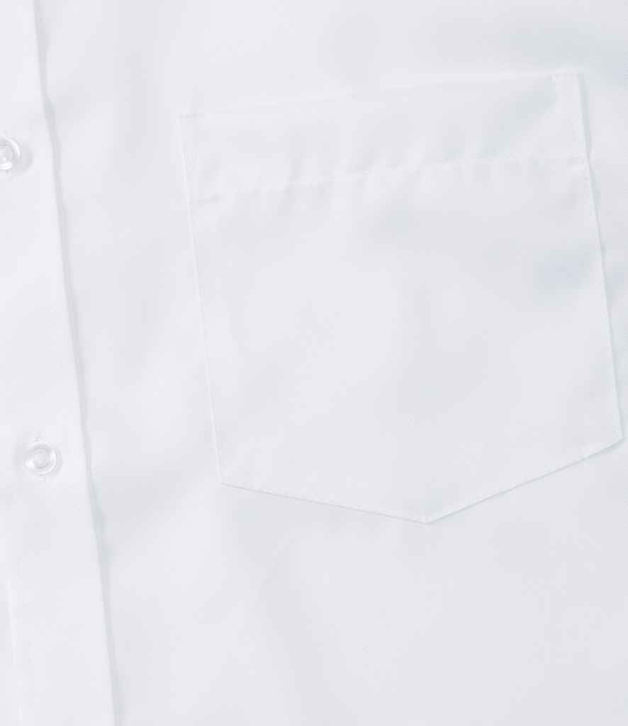 Russell Collection Long Sleeve Ultimate Non-Iron Shirt | White