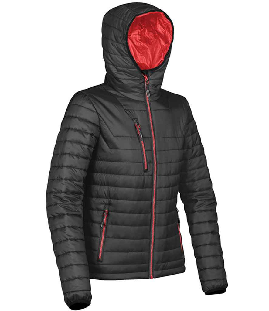 Stormtech Ladies Gravity Thermal Jacket | Black/True Red