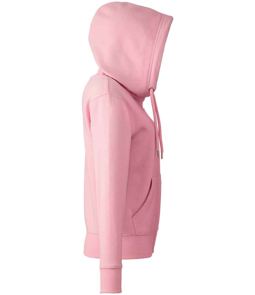 Anthem Ladies Organic Full Zip Hoodie | Pink