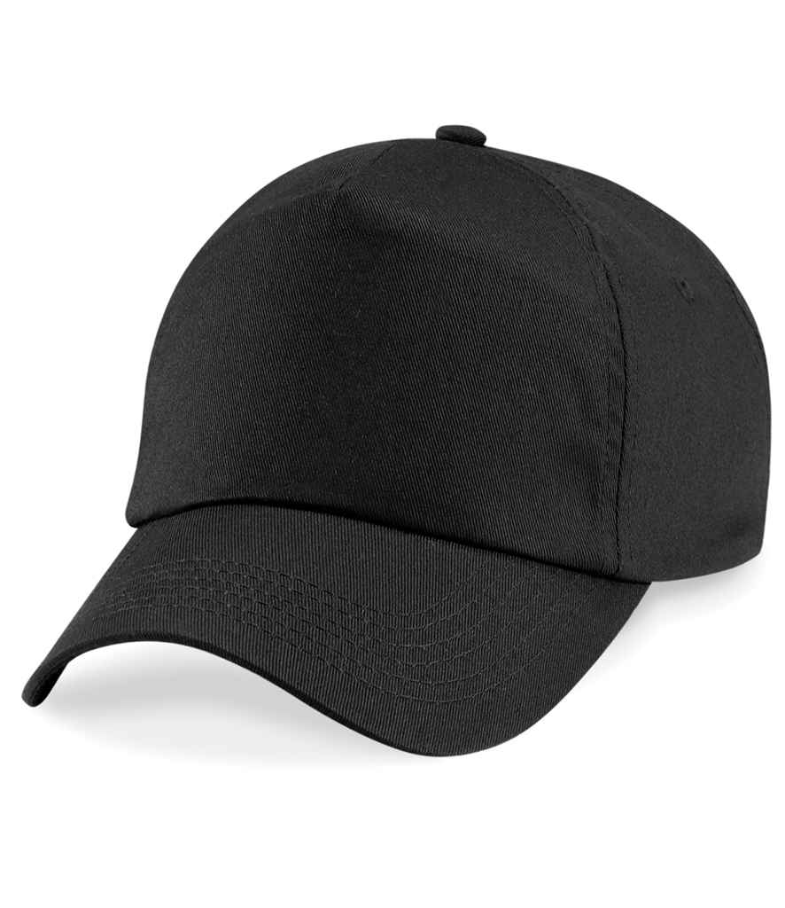 Beechfield Kids Original 5 Panel Cap | Black