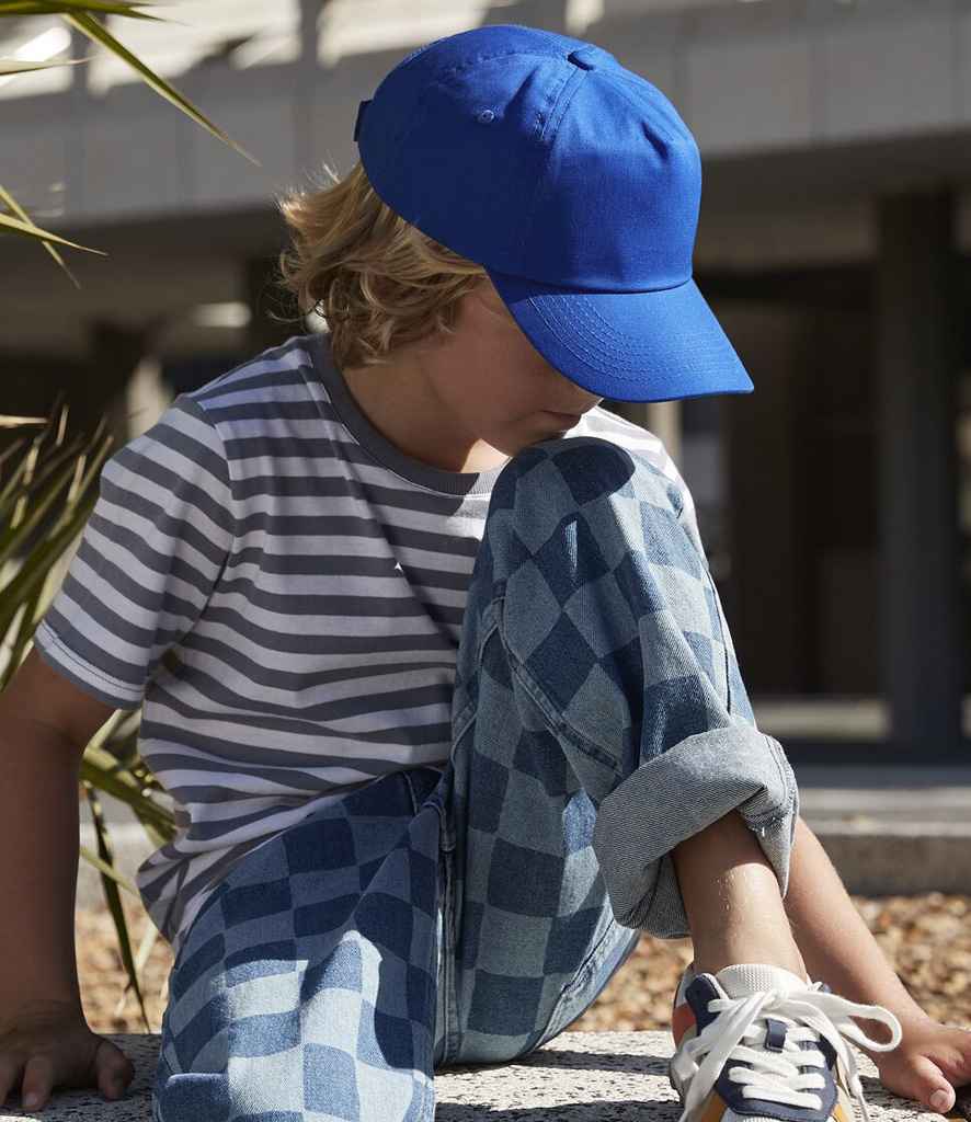 Beechfield Kids Original 5 Panel Cap | Bright Royal