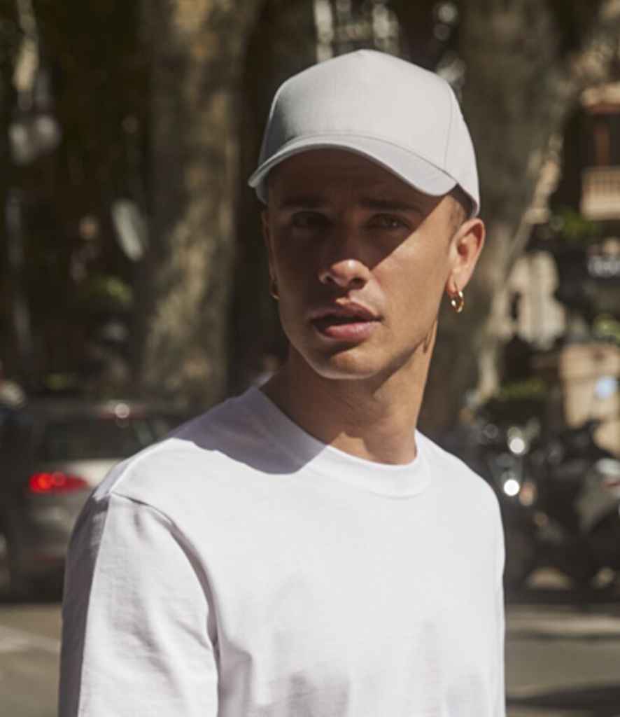 Beechfield Ultimate 5 Panel Cap | Light Grey