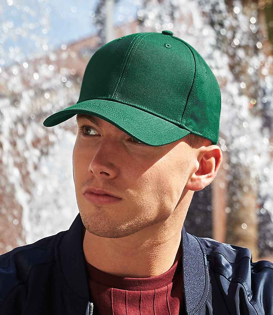 Beechfield Ultimate 6 Panel Cap | Bottle Green