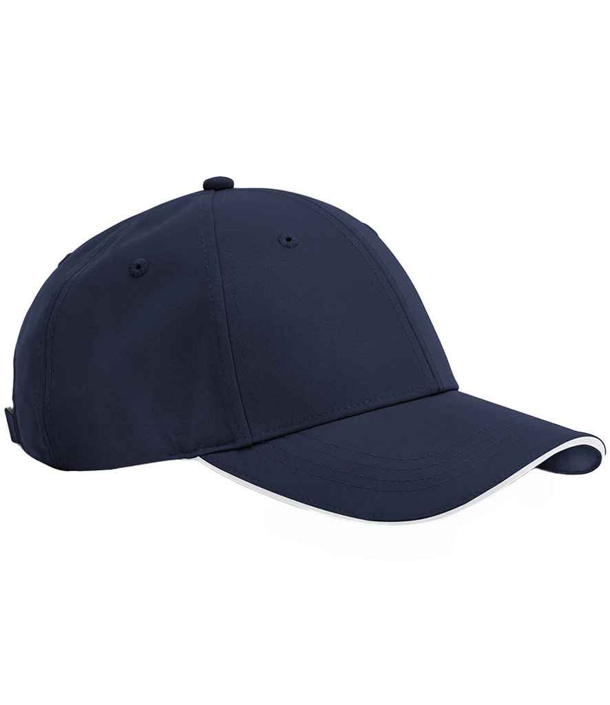 Beechfield Team Sports-Tech Cap | French Navy/White