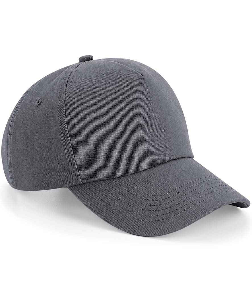 Beechfield Authentic 5 Panel Cap | Graphite Grey