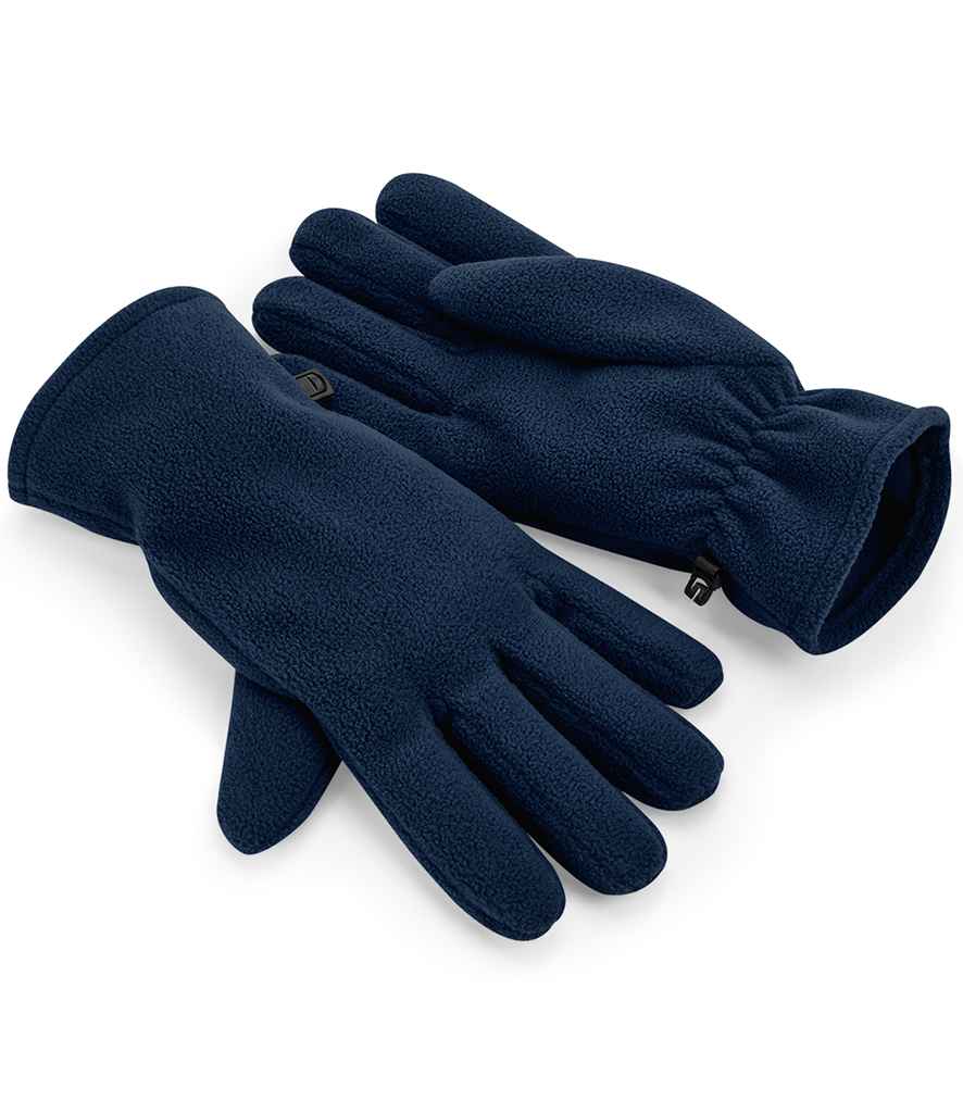 Beechfield Recycled Fleece Gloves | French Navy