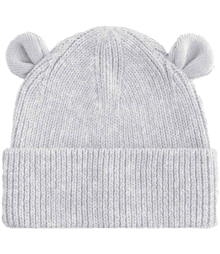 Beechfield Organic Baby Bear Beanie | Cloud Grey