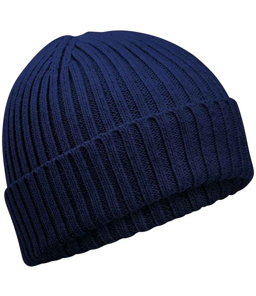 Beechfield Kids Organic Cotton Beanie | Oxford Navy
