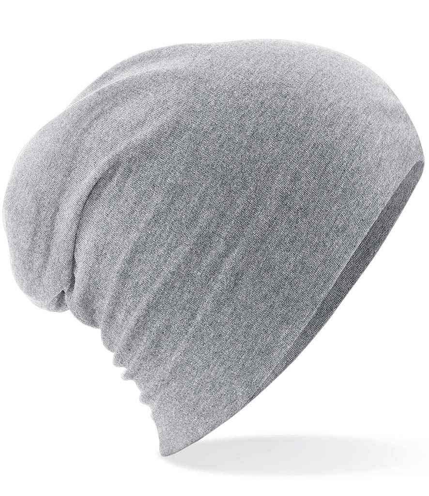 Beechfield Hemsedal Slouch Beanie | Heather Grey