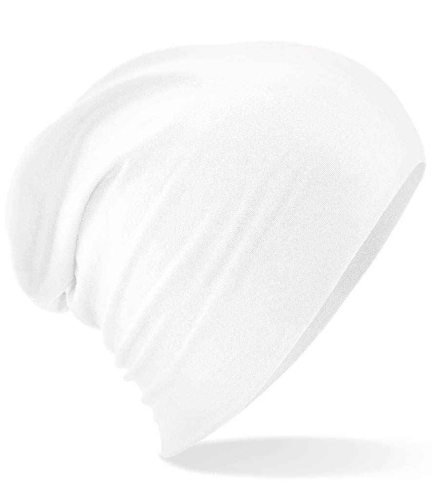 Beechfield Hemsedal Slouch Beanie | White