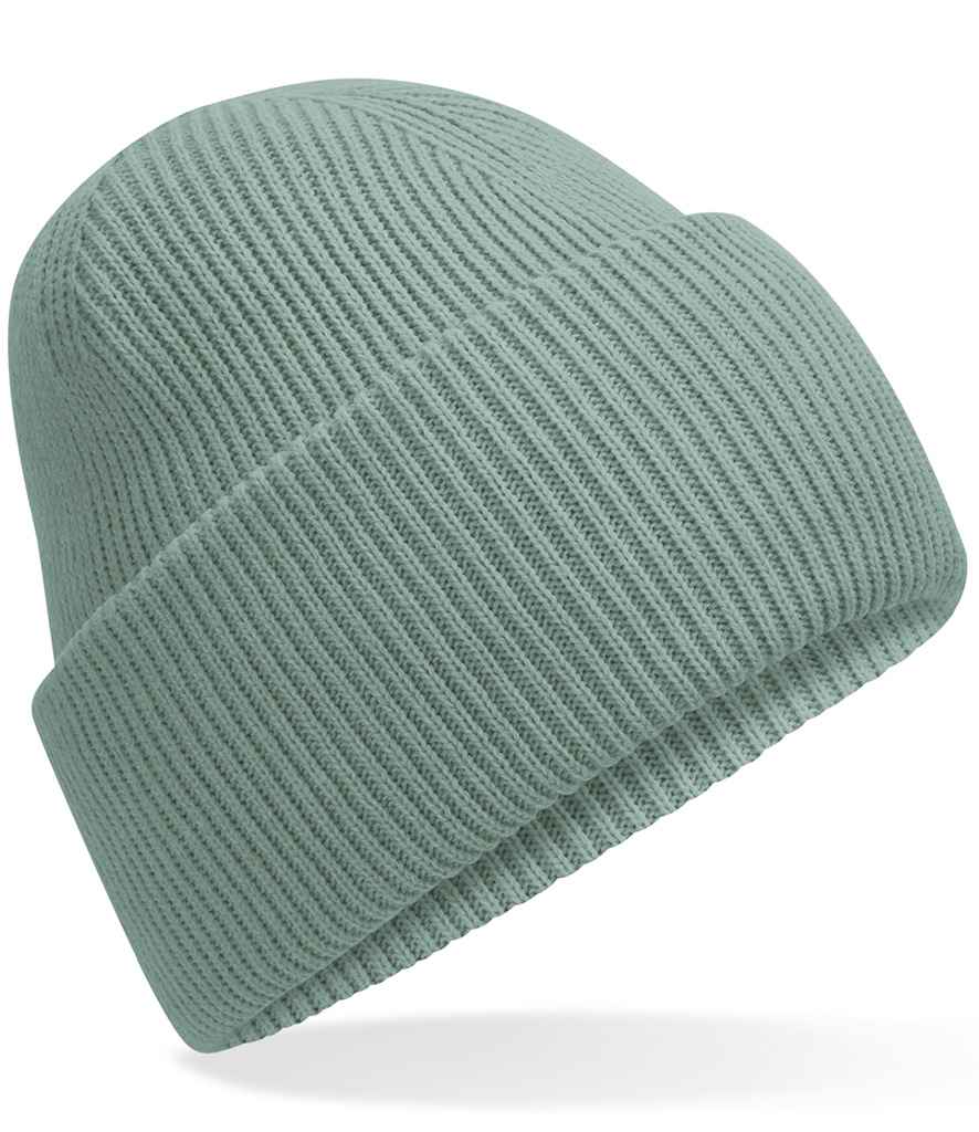 Beechfield Classic Engineered Deep Cuffed Beanie | Dusty Green