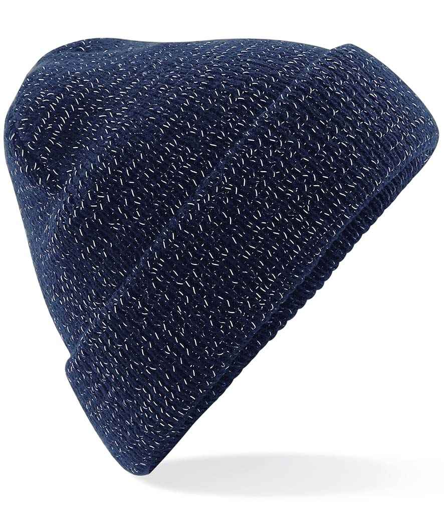 Beechfield Reflective Beanie | French Navy