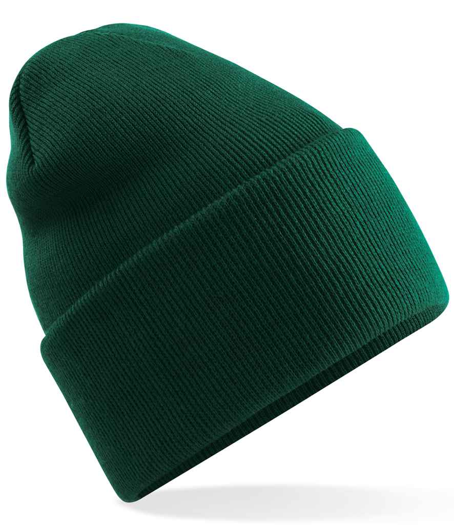 Beechfield Original Recycled Deep Cuffed Beanie | Bottle Green