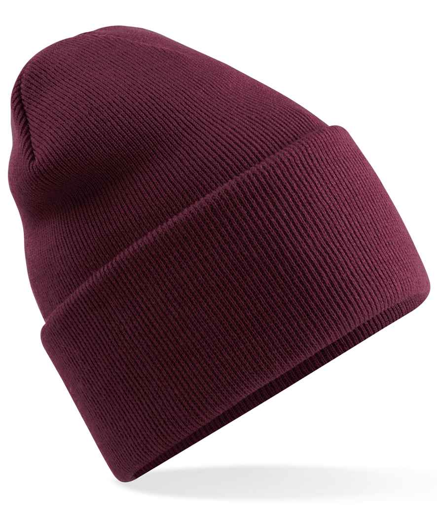 Beechfield Original Recycled Deep Cuffed Beanie | Burgundy