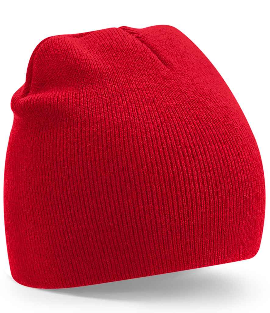 Beechfield Recycled Original Pull-On Beanie | Classic Red