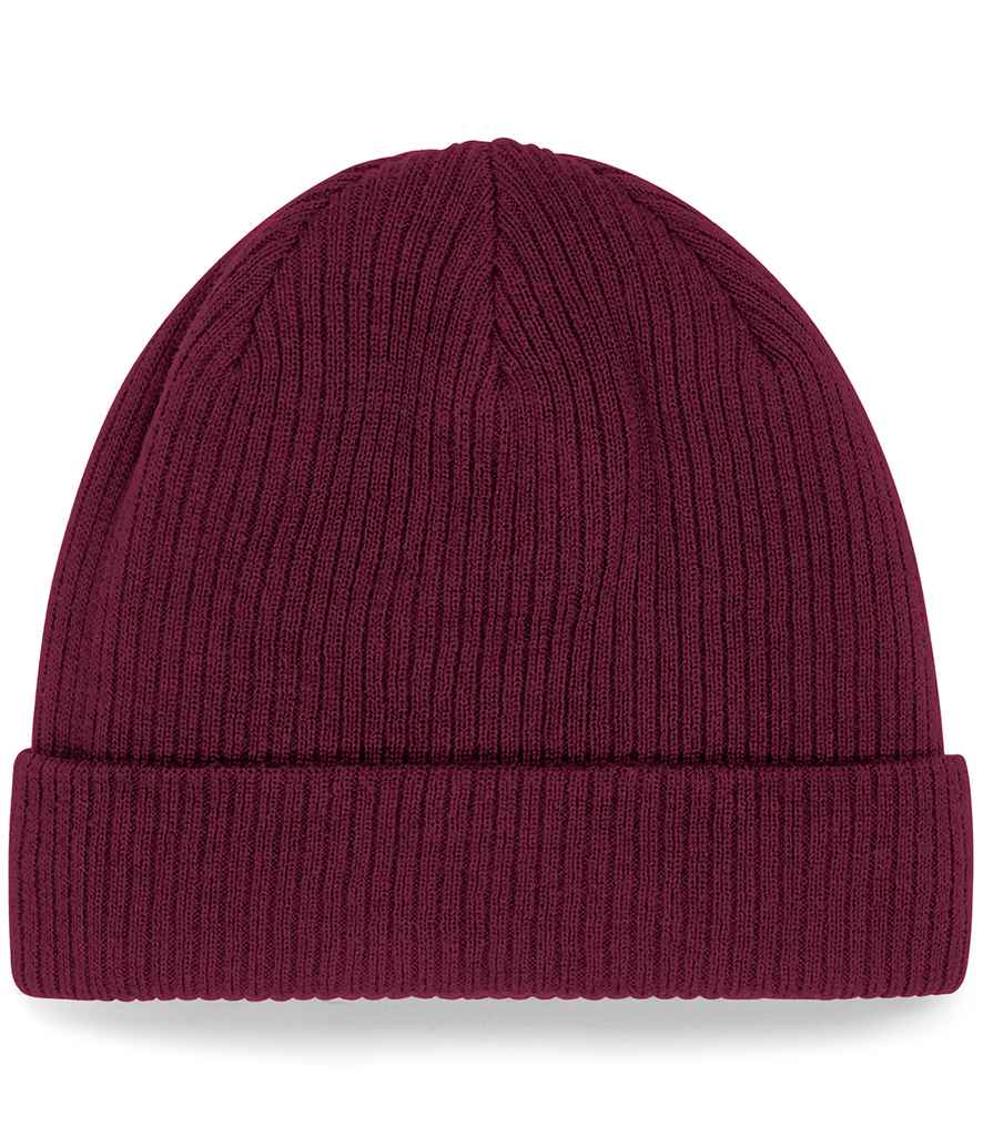 Beechfield Organic Cotton Beanie | Burgundy