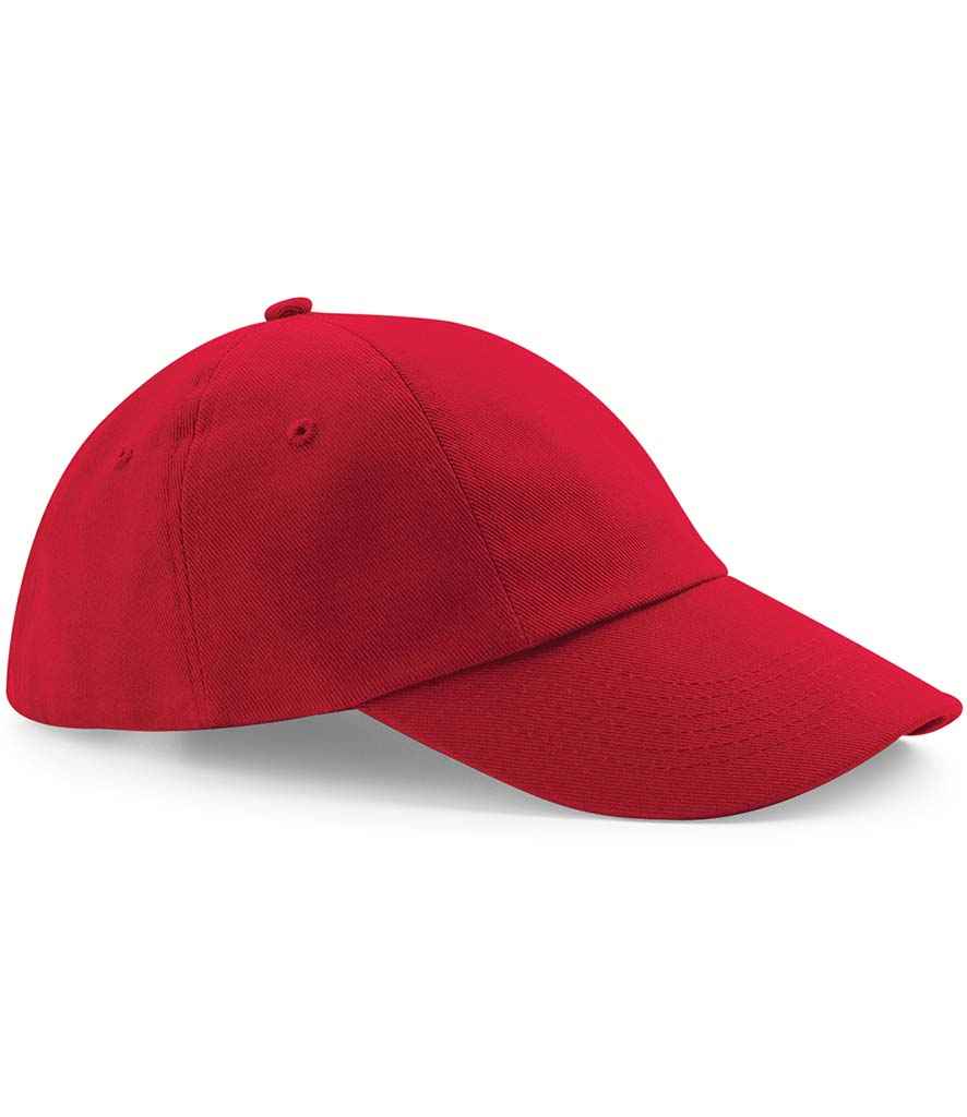 Beechfield Low Profile Heavy Cotton Drill Cap | Classic Red