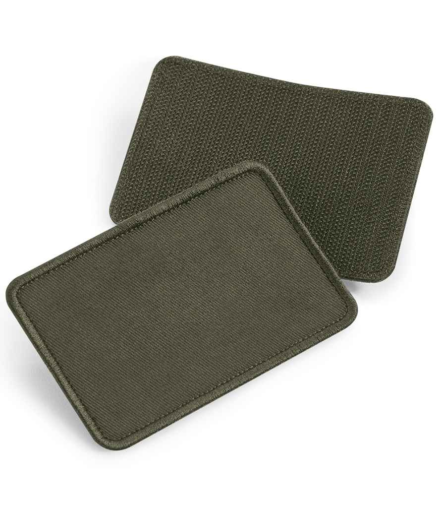 Beechfield Removable Cotton Patch | Military Green