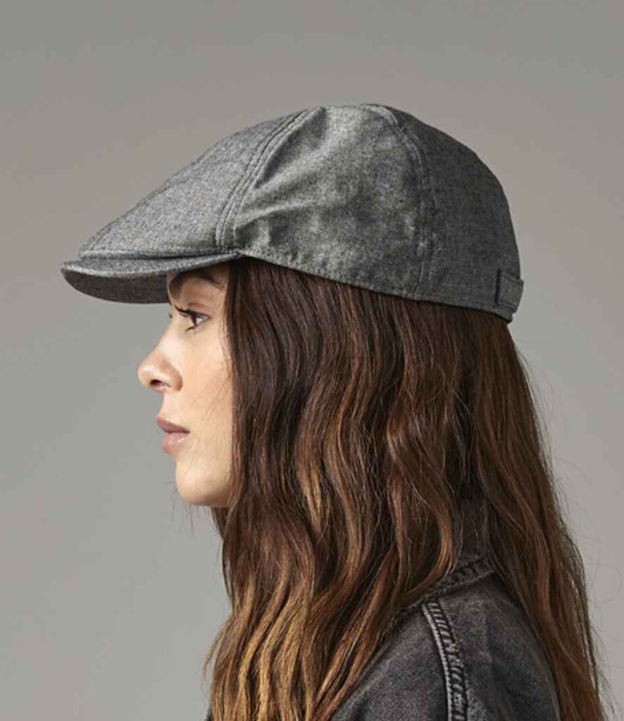 Beechfield Summer Gatsby Cap | Grey Linen