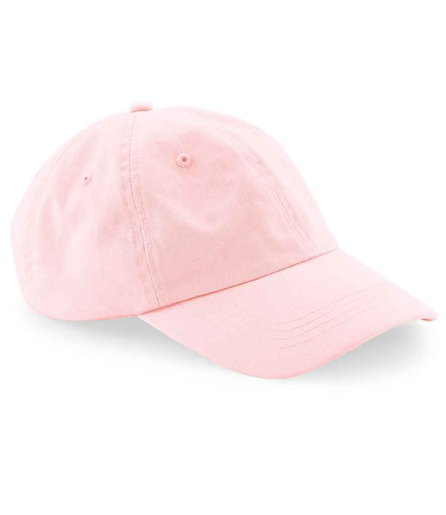Beechfield Organic Cotton 6 Panel Dad Cap | Powder Pink