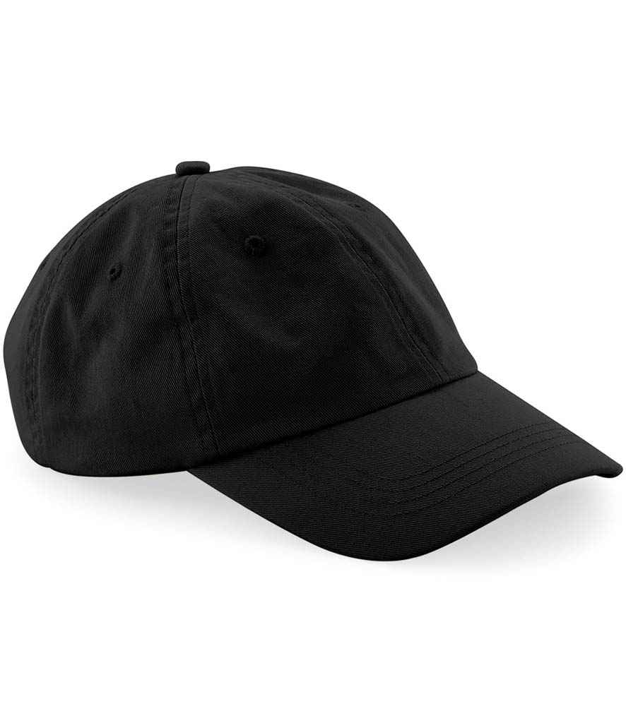 Beechfield Low Profile 6 Panel Dad Cap | Black