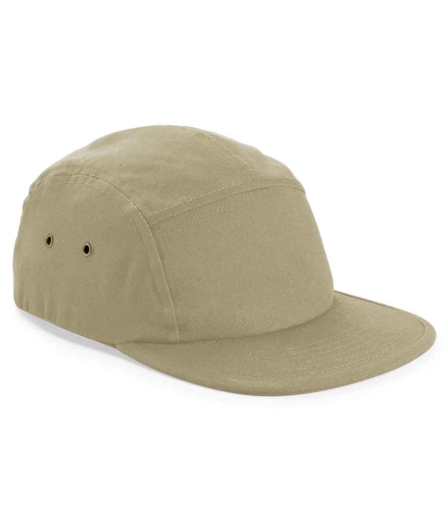 Beechfield Canvas 5 Panel Cap | Desert Sand