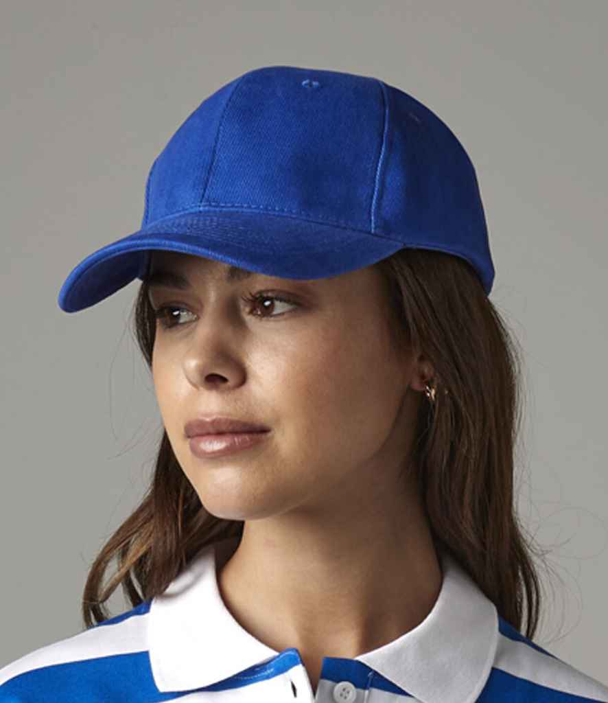 Beechfield Pro-Style Heavy Brushed Cotton Cap | Bright Royal